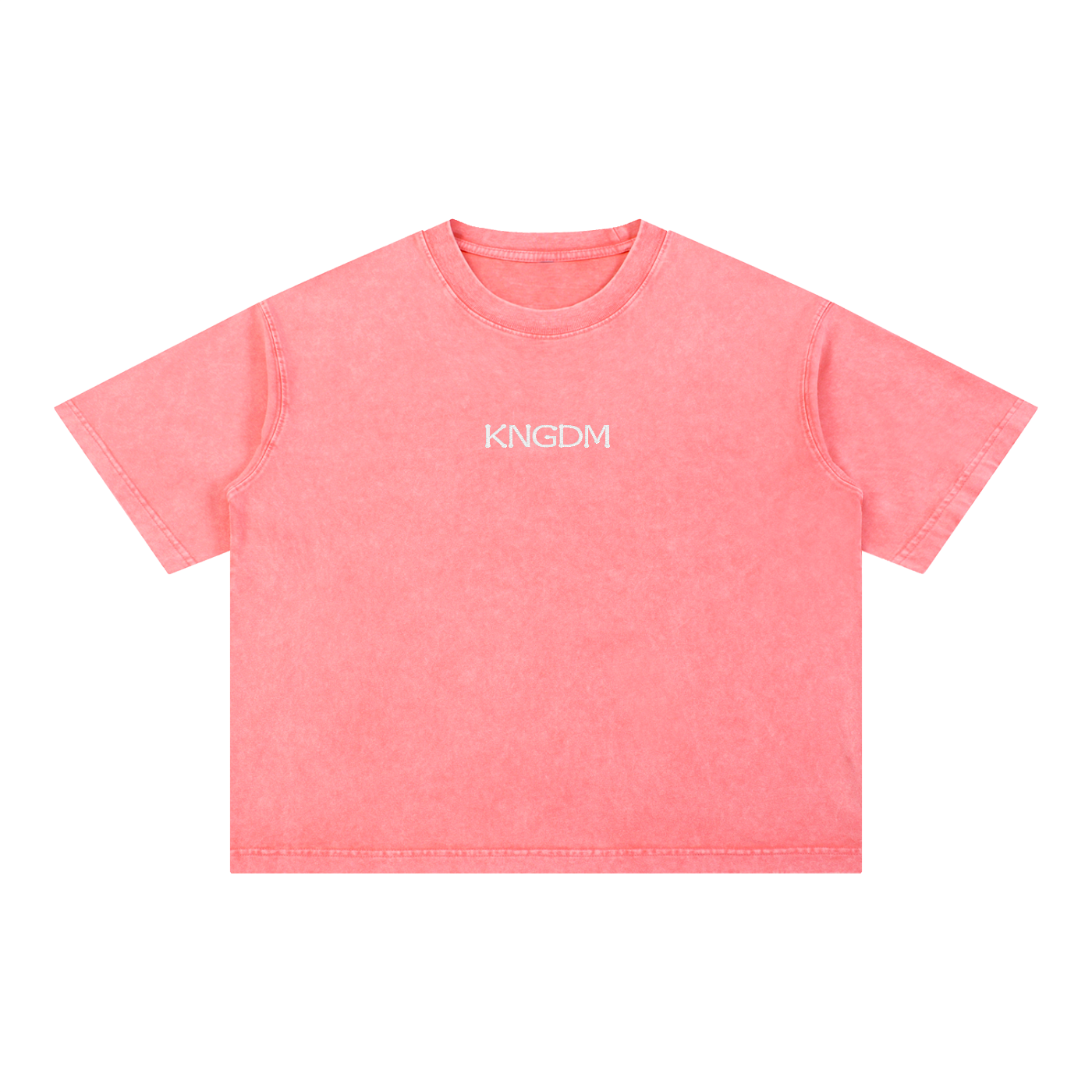 Embroidered Box KNGDM Tee