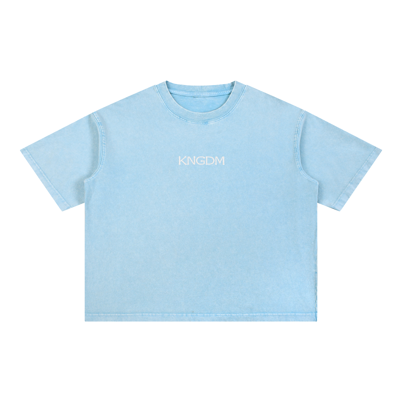 Embroidered Box KNGDM Tee