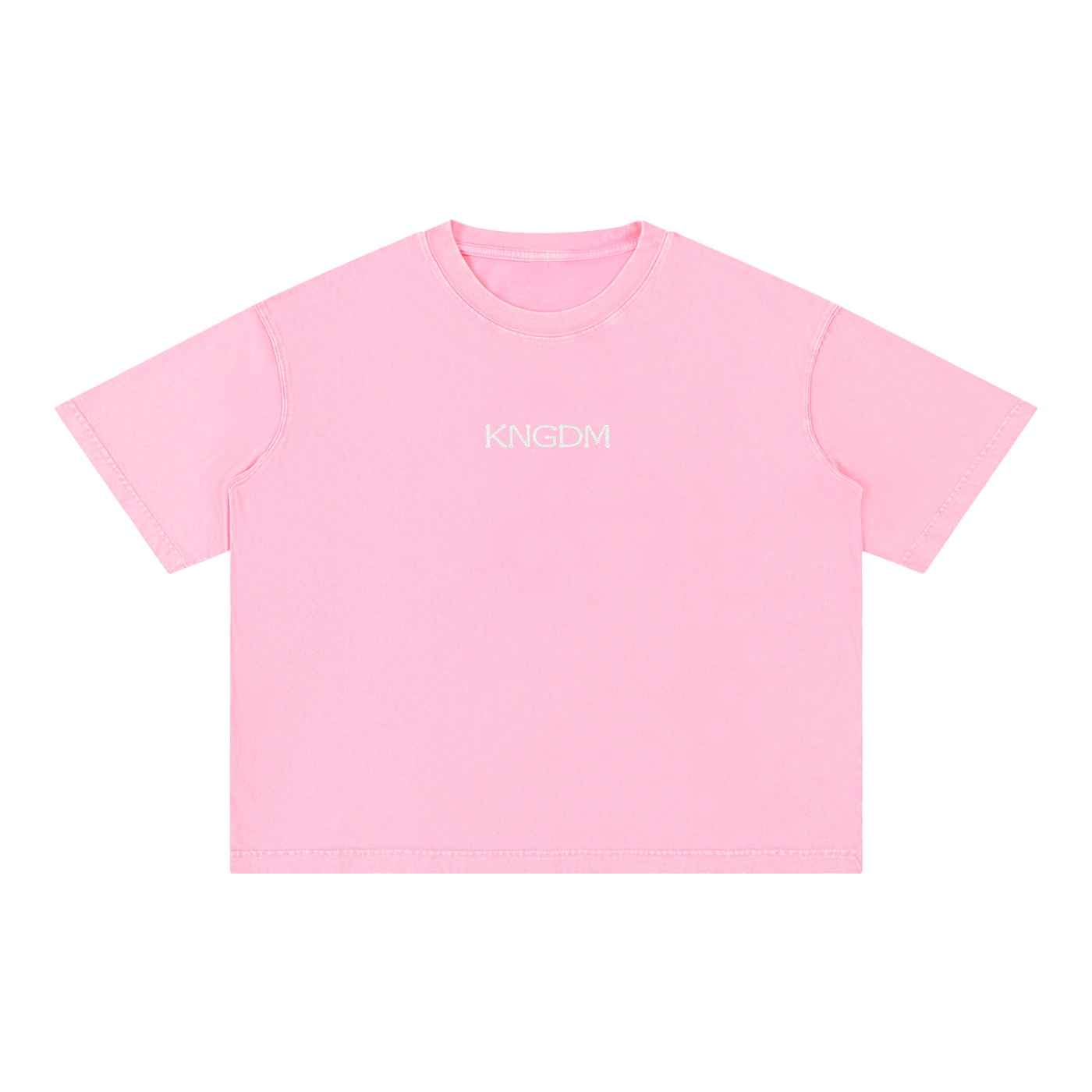 Embroidered Box KNGDM Tee
