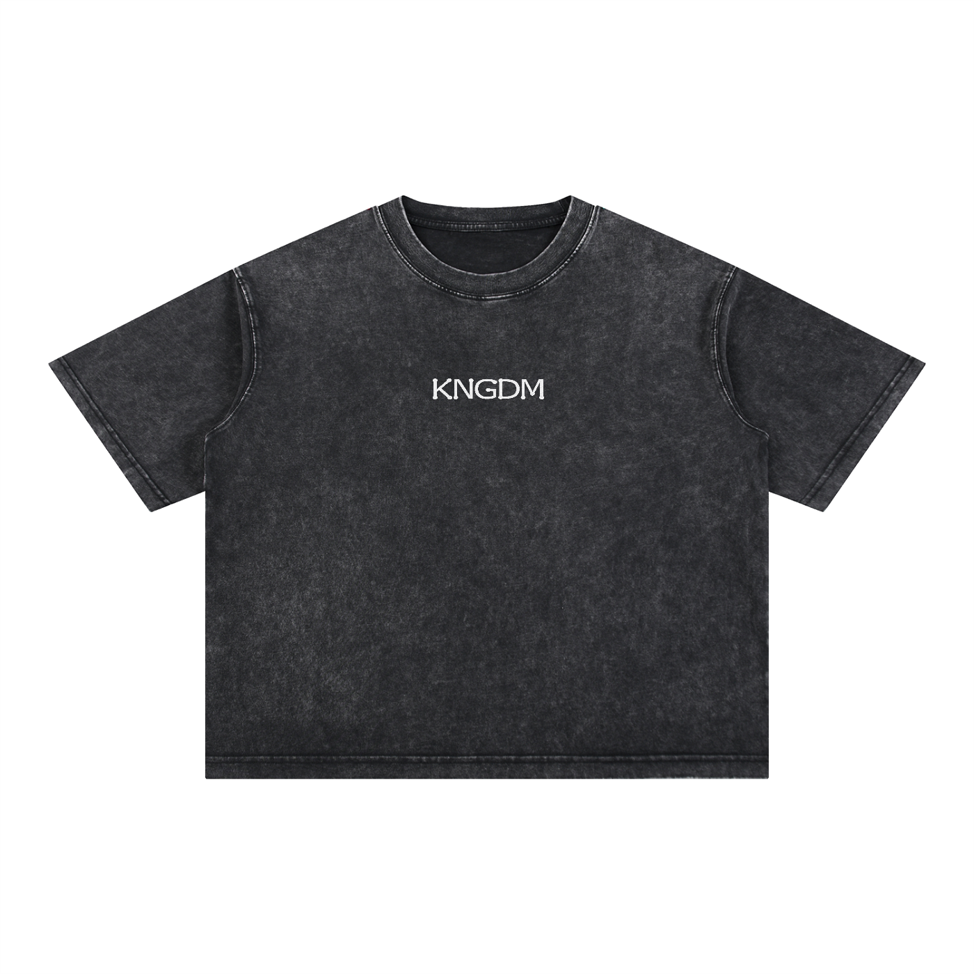 Embroidered Box KNGDM Tee