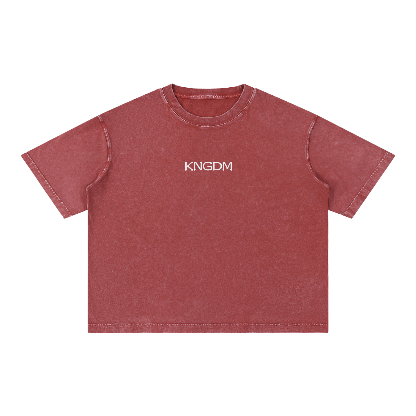 Embroidered Box KNGDM Tee