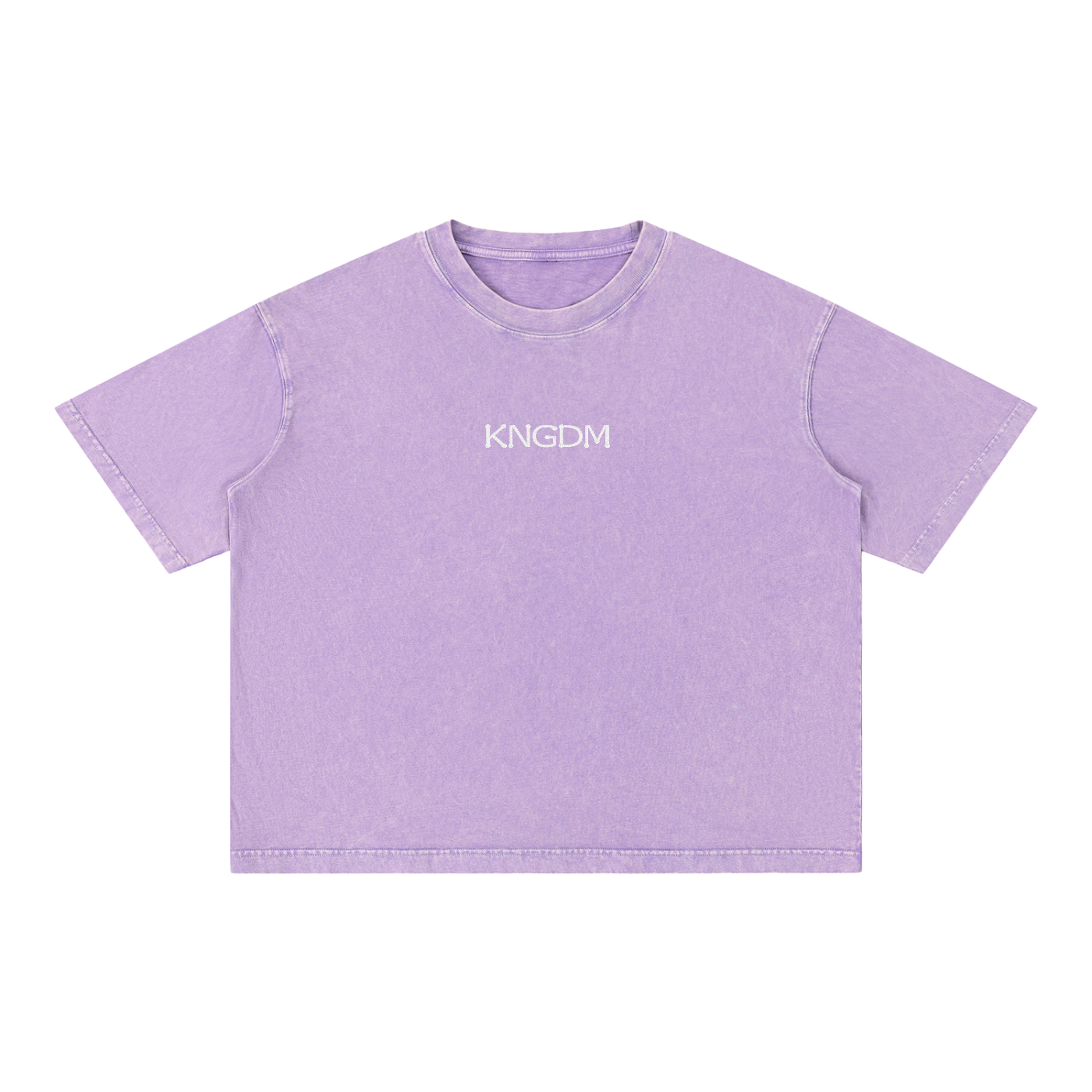 Embroidered Box KNGDM Tee