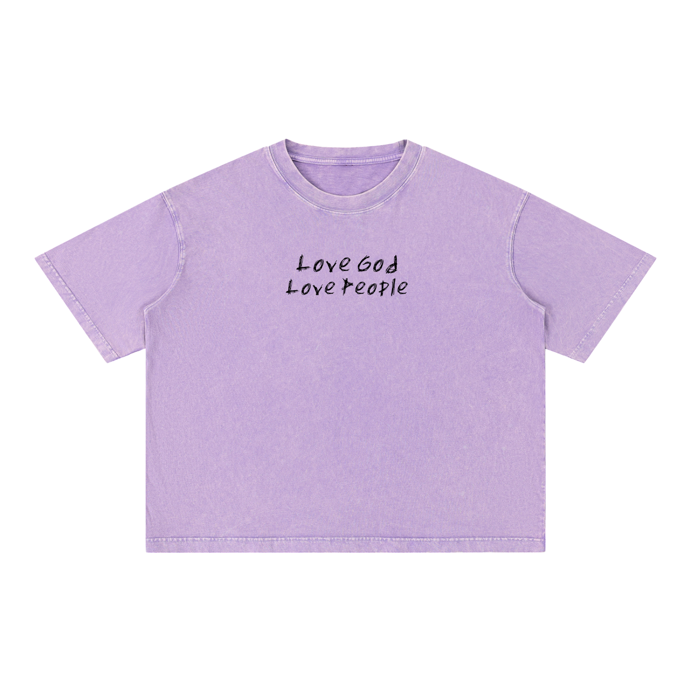 Love God, Love People Boxy Tee