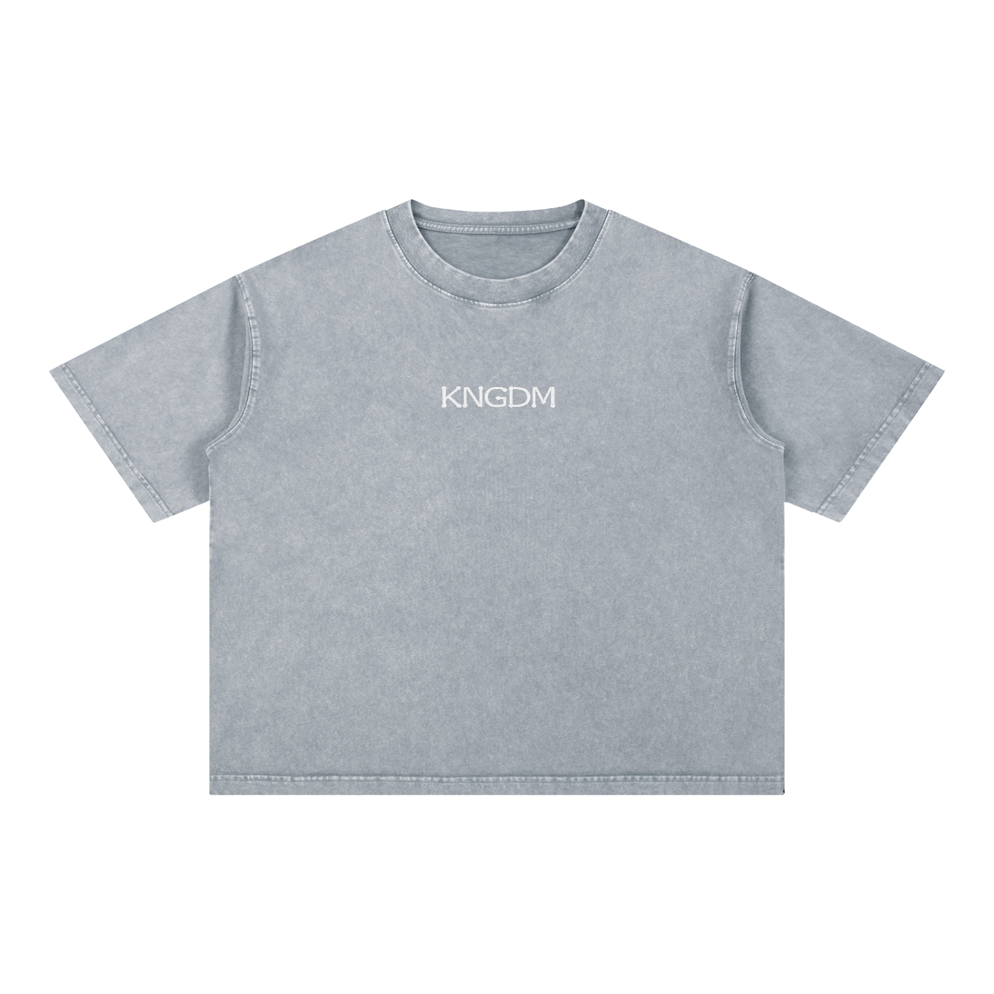 Embroidered Box KNGDM Tee