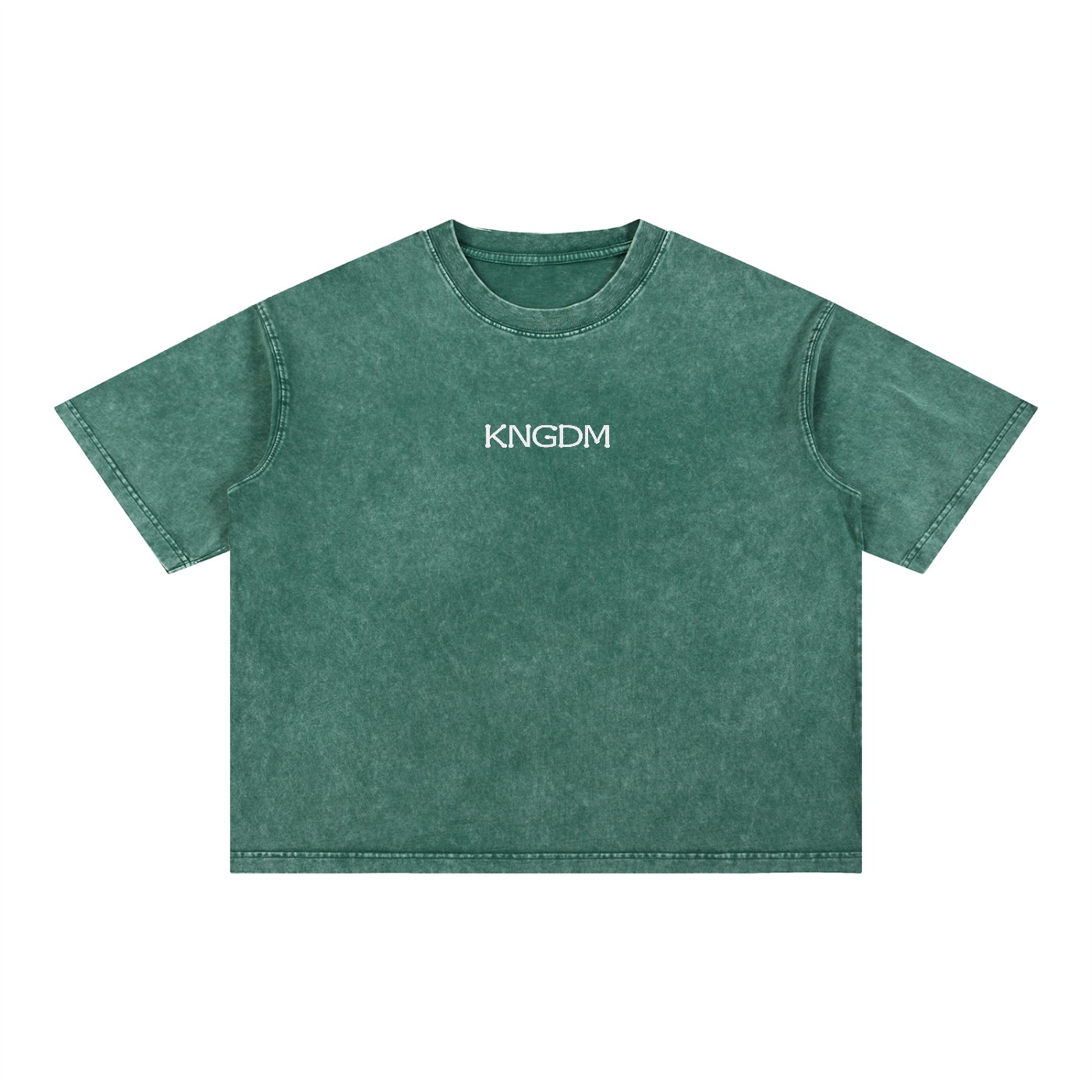 Embroidered Box KNGDM Tee
