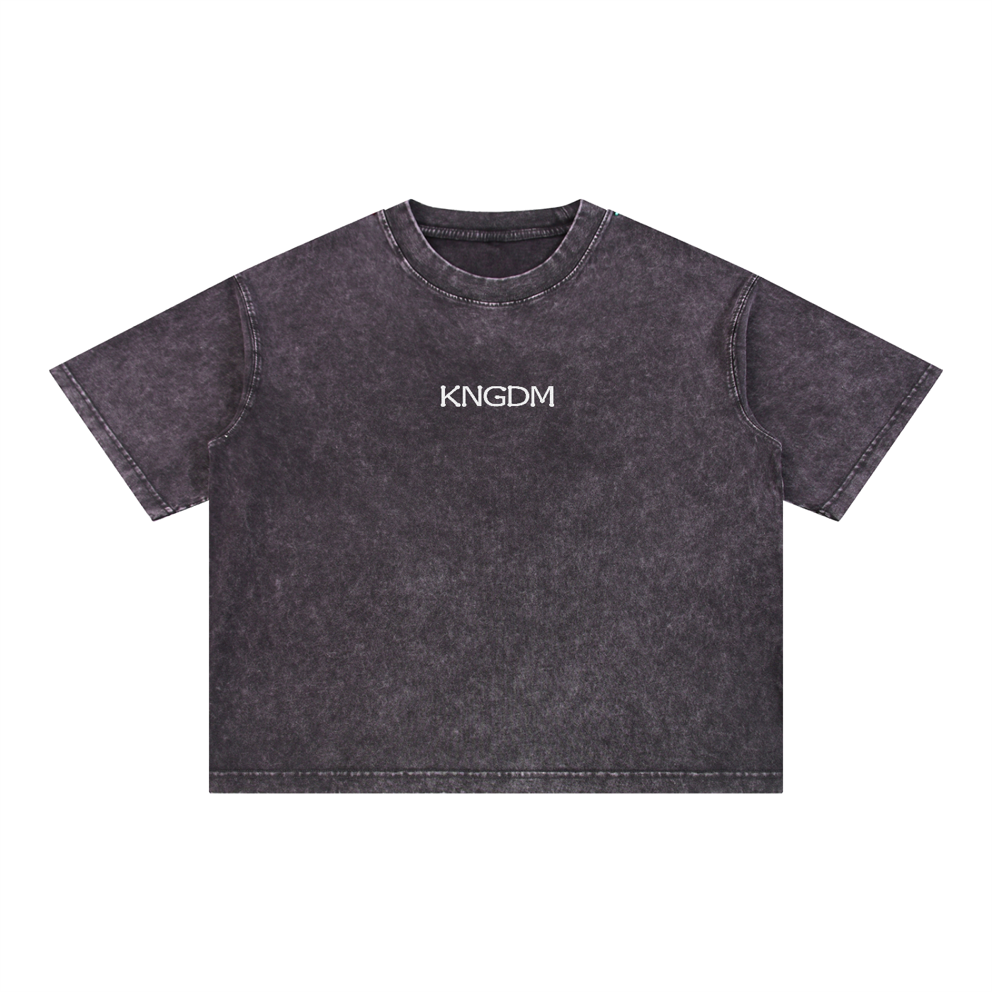 Embroidered Box KNGDM Tee